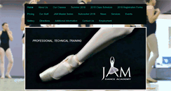 Desktop Screenshot of jamdanceacademy.net